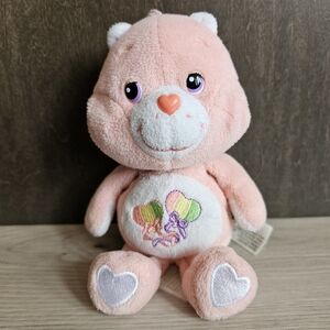 2000s Care Bear Day Dream Bear 6.5" Plush *Well Loved - Read
